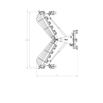 Metal-Technik Pług składany TYTAN